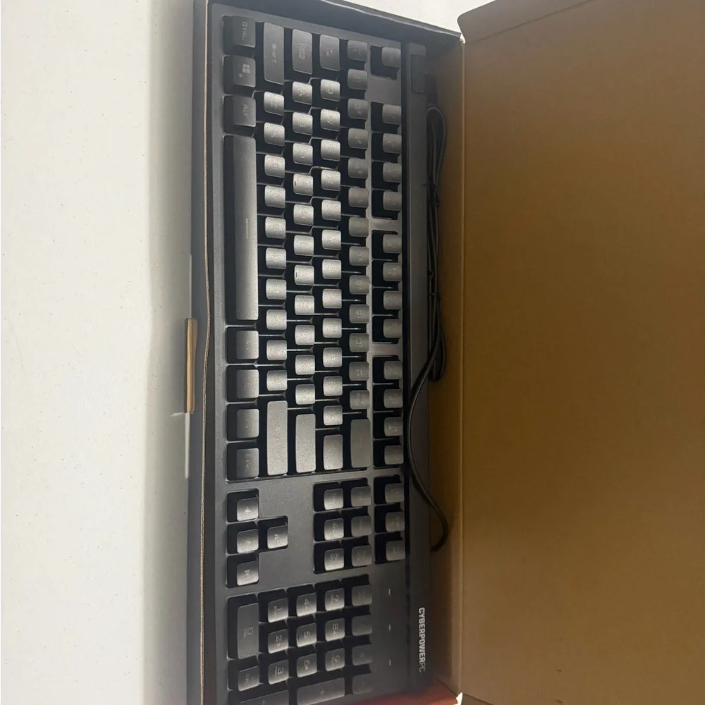 Black Gaming Keyboard